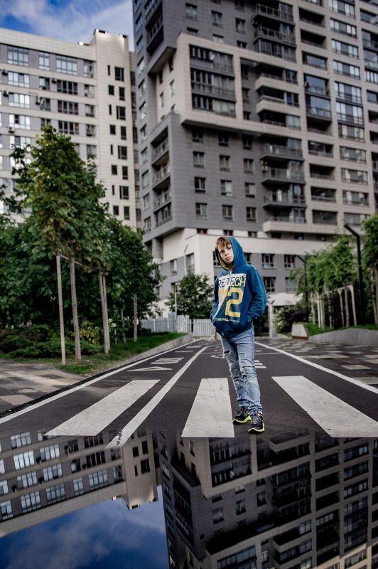 Детская (семейная) уличная фотосессия 